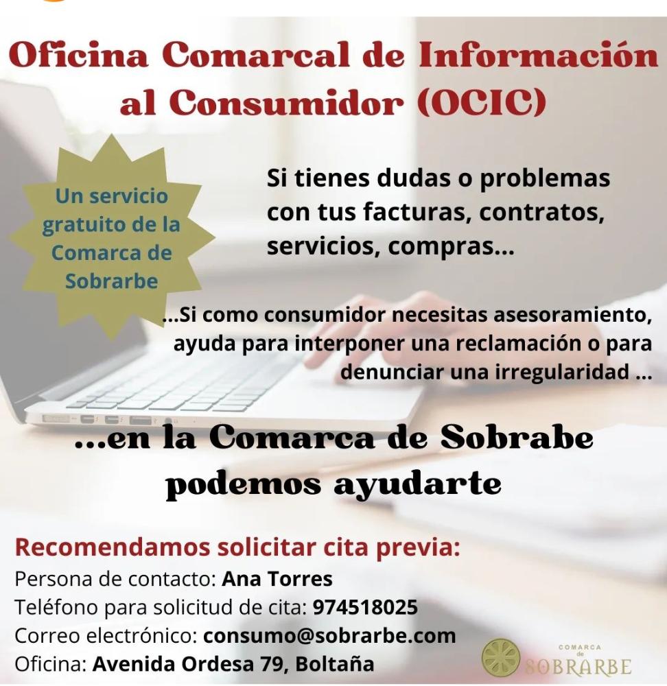 Imagen Oficina Comarcal de Información al Consumidor OCIC