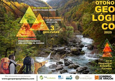 Imagen Otoño Geológico en el Geoparque Mundial UNESCO Sobrarbe-Pirineos 2025