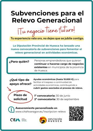 Imagen Convocatoria de subvenciones para el relevo generacional de actividades...