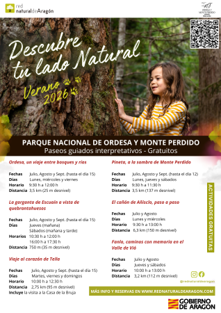 Imagen Visitas guiadas en el Parque Nacional de Ordesa y Monte Perdido - verano...
